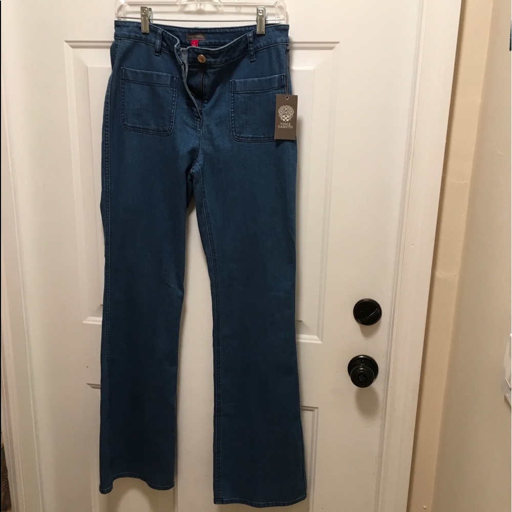 Vince Camuto blue boot cut Jean Pants size 4 - Picture 9 of 10